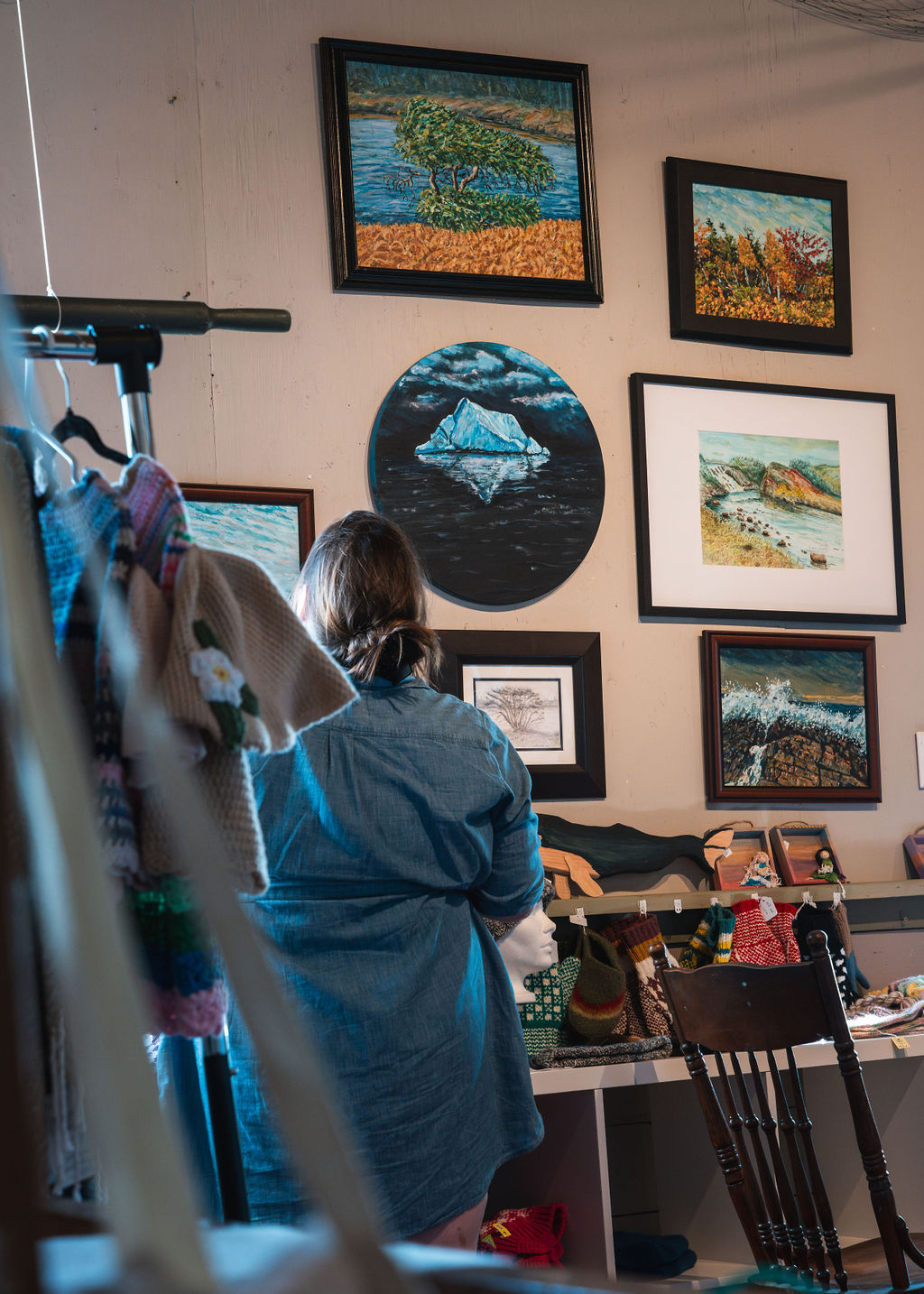 MerryMeeting craft shop in Renews on the Irish Loop, Newfoundland